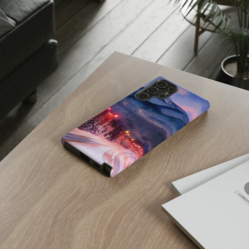 Christmas in Vail Colorado - Impact Resistant Phone Case